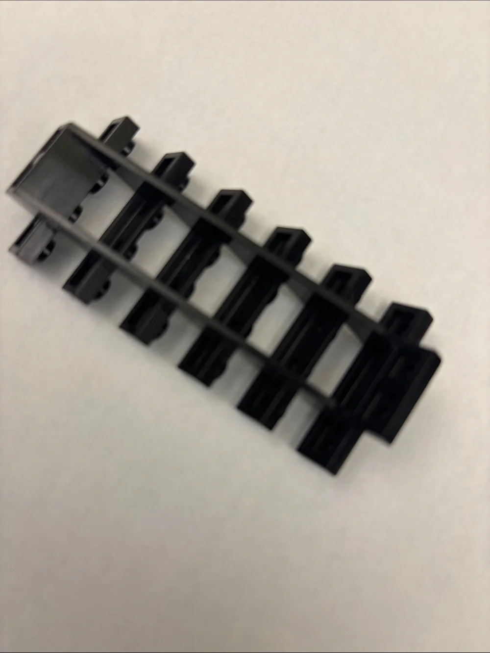 Black LEGO steps- 6-SECTIONS/steps